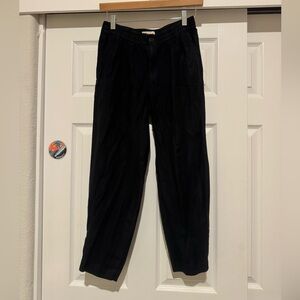 Madewell Black Linen Women's Pants